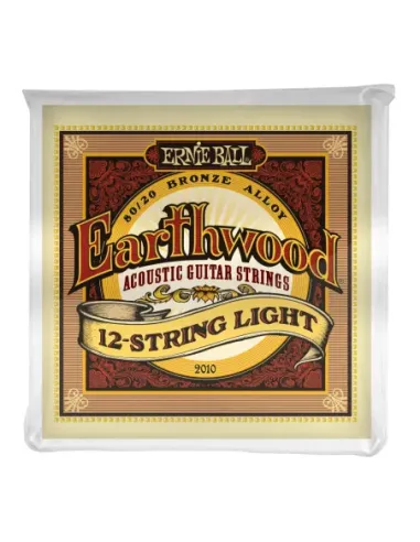 Juego Ernie Ball 80/20 Acústica 12 Cuerdas 2010 (09-46)