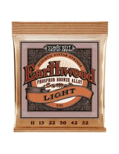 Juego Ernie Ball Phosphor Acústica 2148 (11-52)
