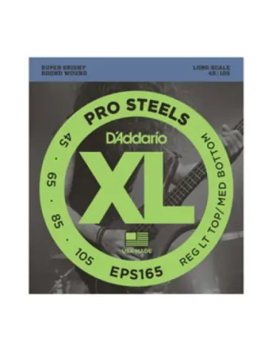 Juego Cuerdas Bajo D'Addario EPS-165 045-105
