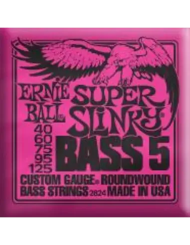 Juego Ernie Ball Bajo 5 Cuerdas Slinky 2824 (40-125)