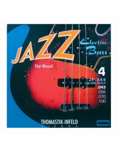 Juego Bajo 4 Thomastik Jazz Flat JF-344 43-100