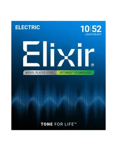 Juego Cuerdas Eléctrica Elixir Optiweb 19077 (010-052)
