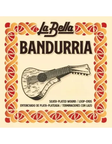 Cuerda 3ª Bandurria La Bella MB-553 (Par)