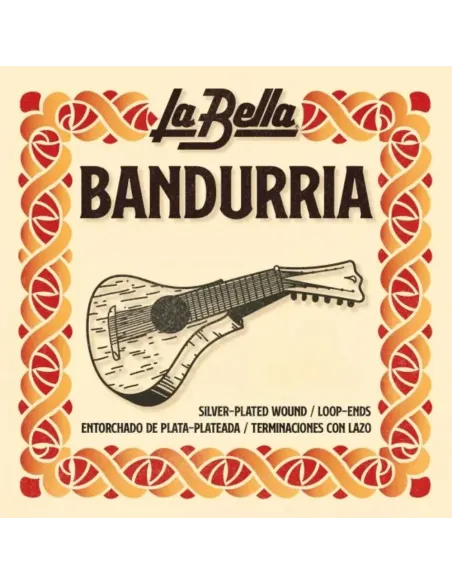 Cuerda 3ª Bandurria La Bella MB-553 (Par)