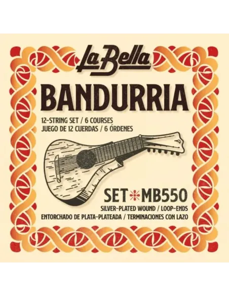 Juego Bandurria La Bella MB-550