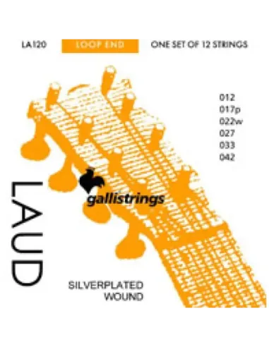 Cuerda 2ª Laúd Galli (Par)
