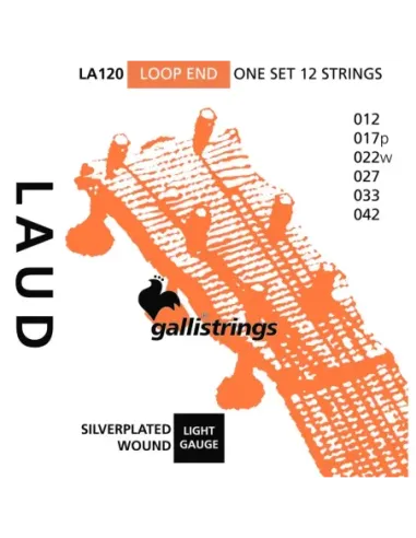 Cuerda 6ª Laúd Galli (Par)