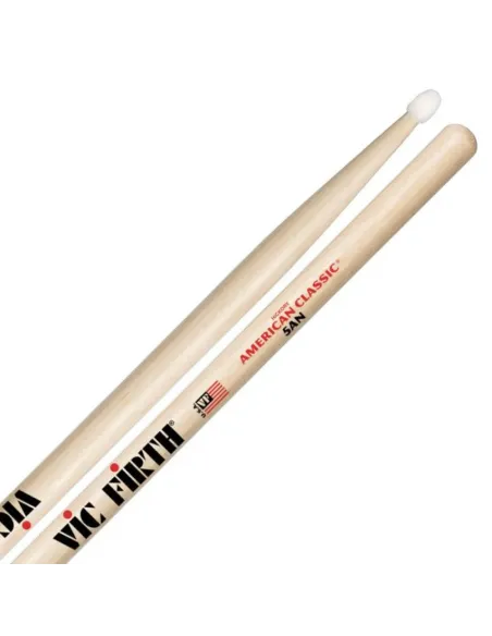 Baqueta Vic Firth 5AN American Classic Punta Nylon
