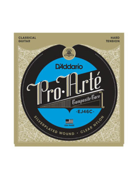 Juego Cuerdas Guitarra Clásica D'Addario EJ-46C Composite Fuerte
