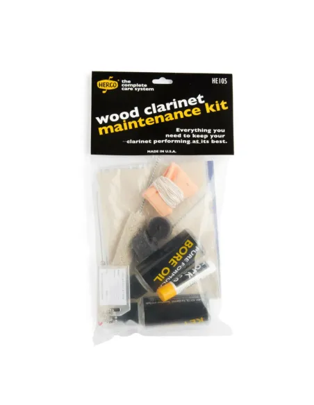 Kit mantenimiento Dunlop Clarinete Madera  HE-105