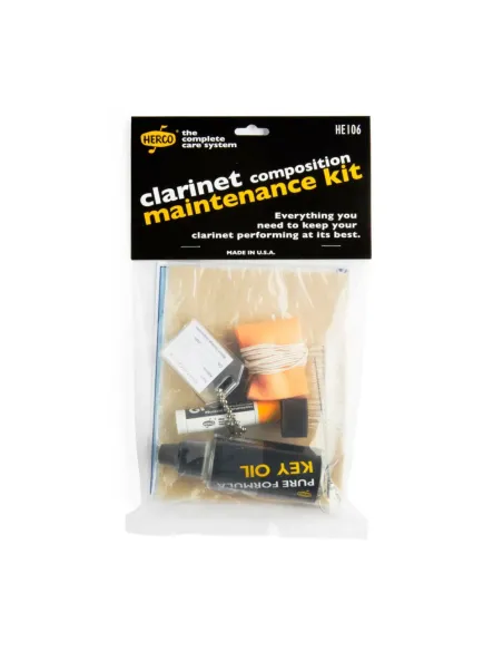 Kit mantenimiento Dunlop Clarinete Resina Dunlop HE-106