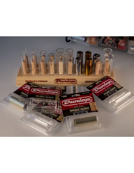Expositor Slides Dunlop SR-20 con 20 piezas