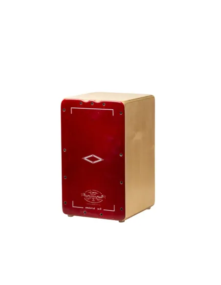 Cajón Flamenco Pepote Pepillo Tapa Roja ( 5 a 8  Años )