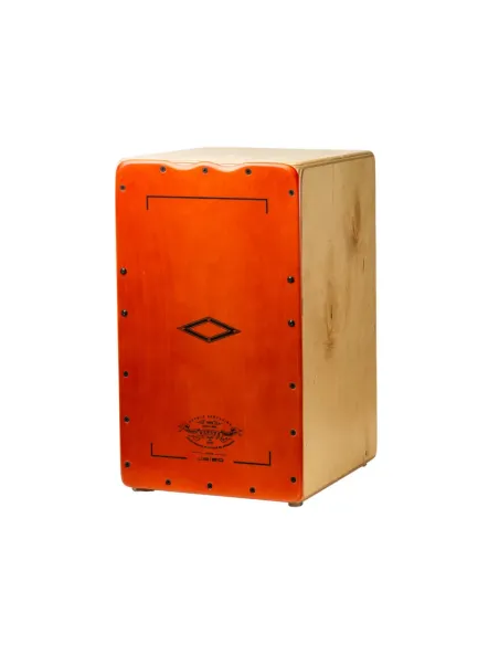 Cajón Flamenco Pepote Jaleo Tapa Naranja