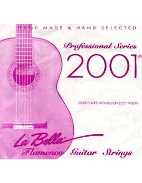 Cuerda 4 La Bella 2001 Flamenca Fuerte 2004-FH