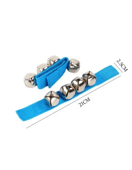 Muñequera Con Cascabeles Goldon 33408 Azul