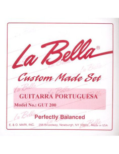 Juego Guitarra Portuguesa La Bella GUT-200
