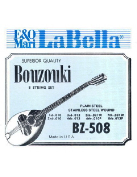 Juego Bouzouki La Bella BZ-508