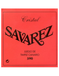 Juego Savarez Timple Canario Cristal 590