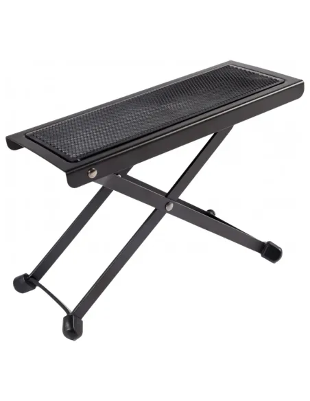 Banquito Apoya Pie TAY-E Niquelado Negro TE-2004