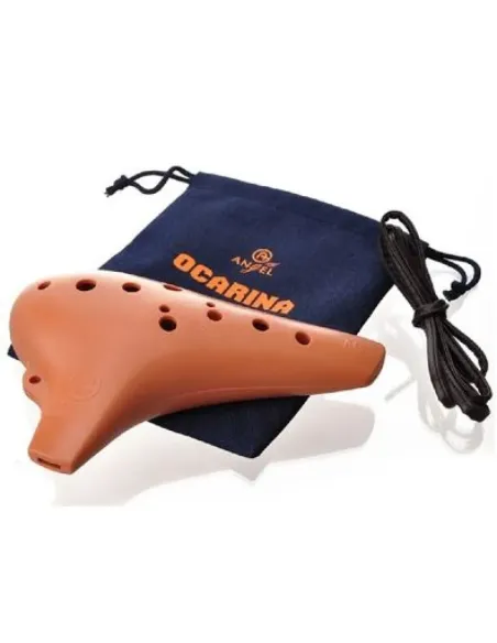 Ocarina Angel AWO-P12 Marrón