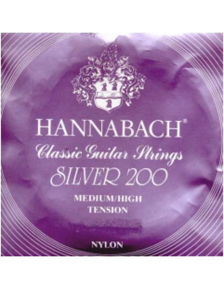 Cuerda 5 Hannabach Silver 200 Clásica 9005-MHT