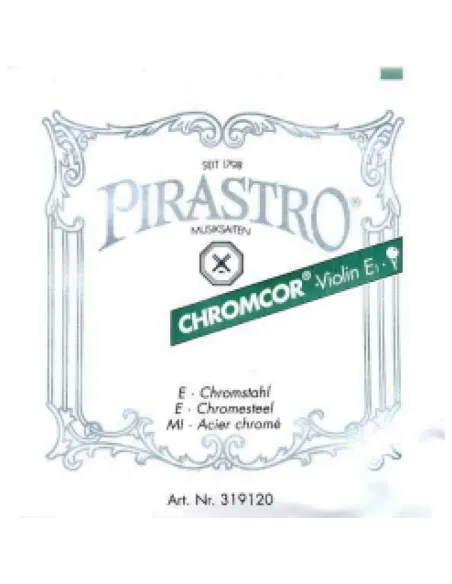 Cuerda 1ª Pirastro Violín 3/4-1/2 Chromcor 319140 bola