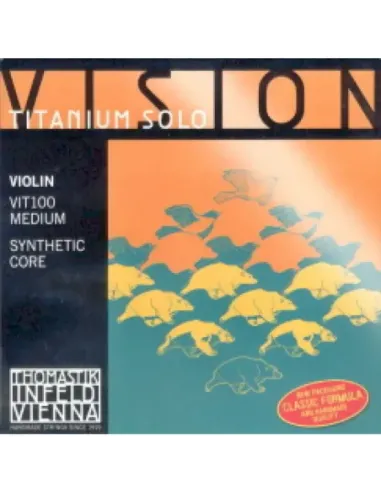 Juego Violín Thomastik Vision Titanium Solo VIT-100