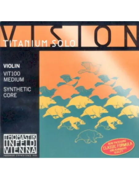 Juego Violín Thomastik Vision Titanium Solo VIT-100