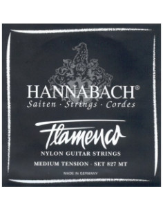 Cuerda 1 Hannabach Negra Flamenco 8271-MT