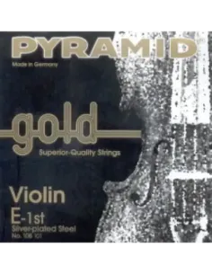Cuerda 1ª Pyramid Gold Violín 4/4 108101 2