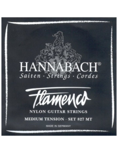 Cuerda 3 Hannabach Negra Flamenco 8273-MT