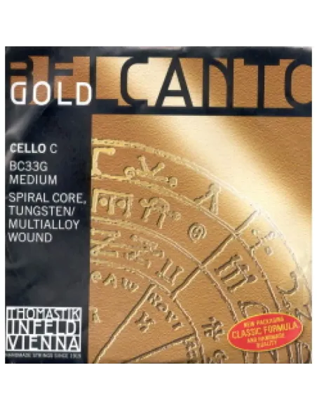 Cuerda 4ª Cello Thomastik Belcanto Gold BC-33G