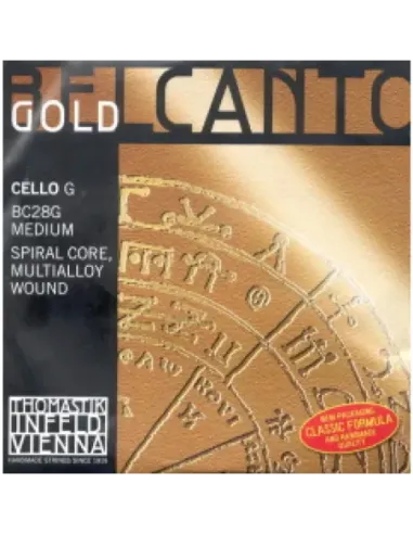 Cuerda 3ª Cello Thomastik Belcanto Gold BC-28G
