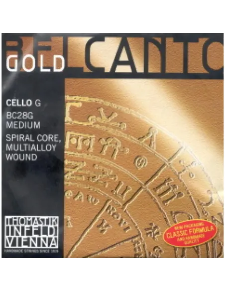 Cuerda 3ª Cello Thomastik Belcanto Gold BC-28G