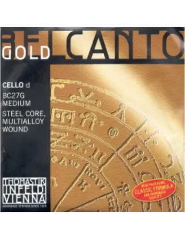 Cuerda 2ª Cello Thomastik Belcanto Gold BC-27G