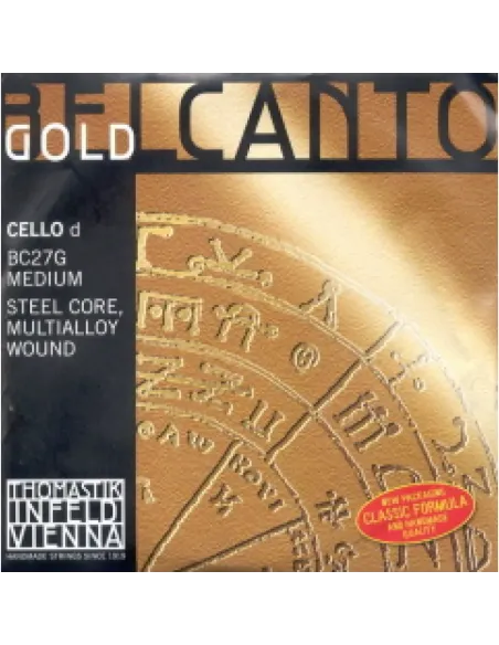 Cuerda 2ª Cello Thomastik Belcanto Gold BC-27G