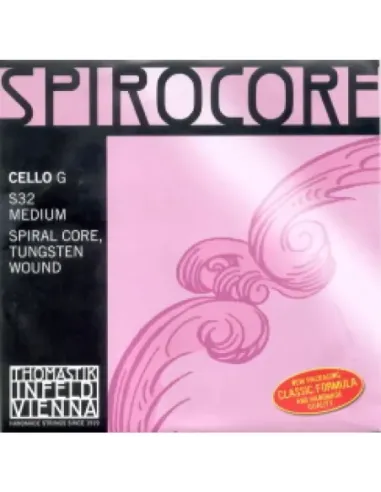 Cuerda 3ª Cello Thomastik Spirocore Wolframio S-32