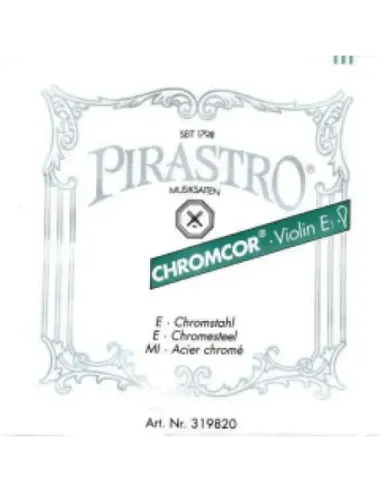 Cuerda 1ª Pirastro Violín 4/4 Chromcor 319820 Lazo