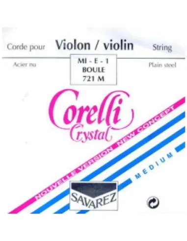 Cuerda 1ª Violín Corelli Crystal 721-M