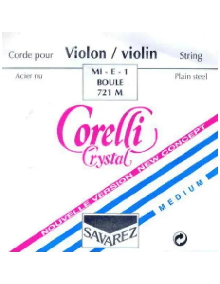 Cuerda 1ª Violín Corelli Crystal 721-M