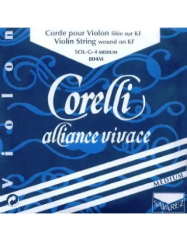 Cuerda 4ª Violín Corelli Alliance 804-M