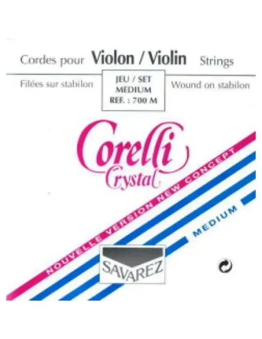 Juego Violín Corelli Crystal 700-MB