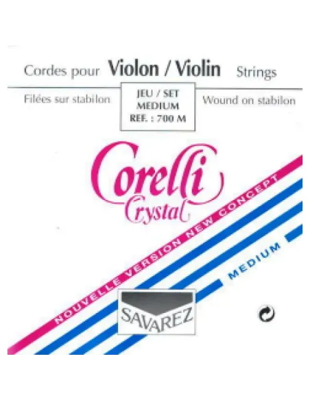 Juego Violín Corelli Crystal 700-MB