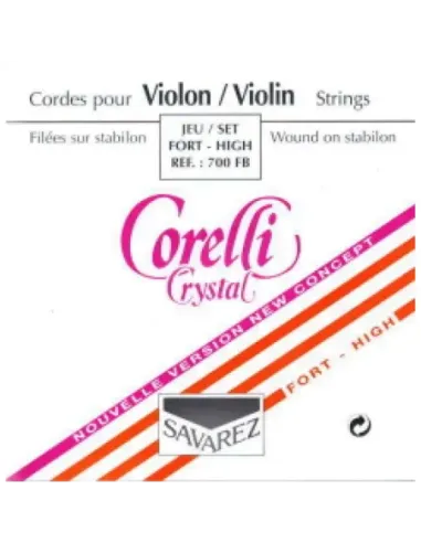Juego Violín Corelli Crystal 700-FB