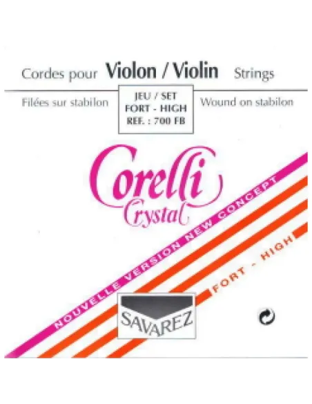 Juego Violín Corelli Crystal 700-FB