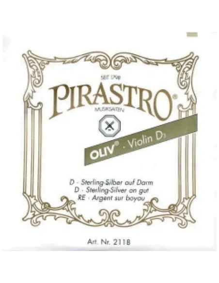 Cuerda 3ª Pirastro Violín Oliv Plata 13¾Pm 211841
