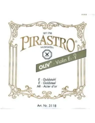 Cuerda 1ª Pirastro Violín Lazo Oliv 311821