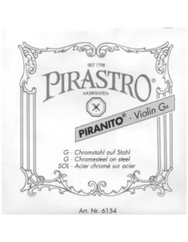 Cuerda 4ª Pirastro Violín 1/4-1/8 Piranito 615460