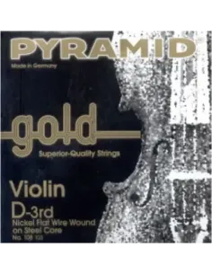 Cuerda 3ª Pyramid Gold Violin 1/2 108103 2